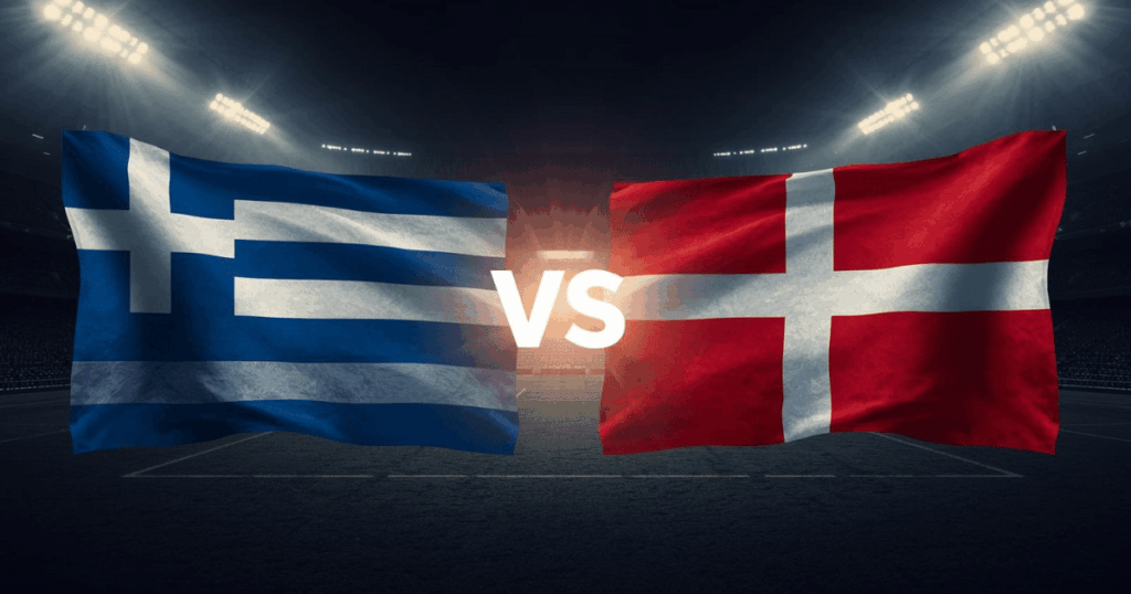 Grækenland vs Danmark 08-09-2025